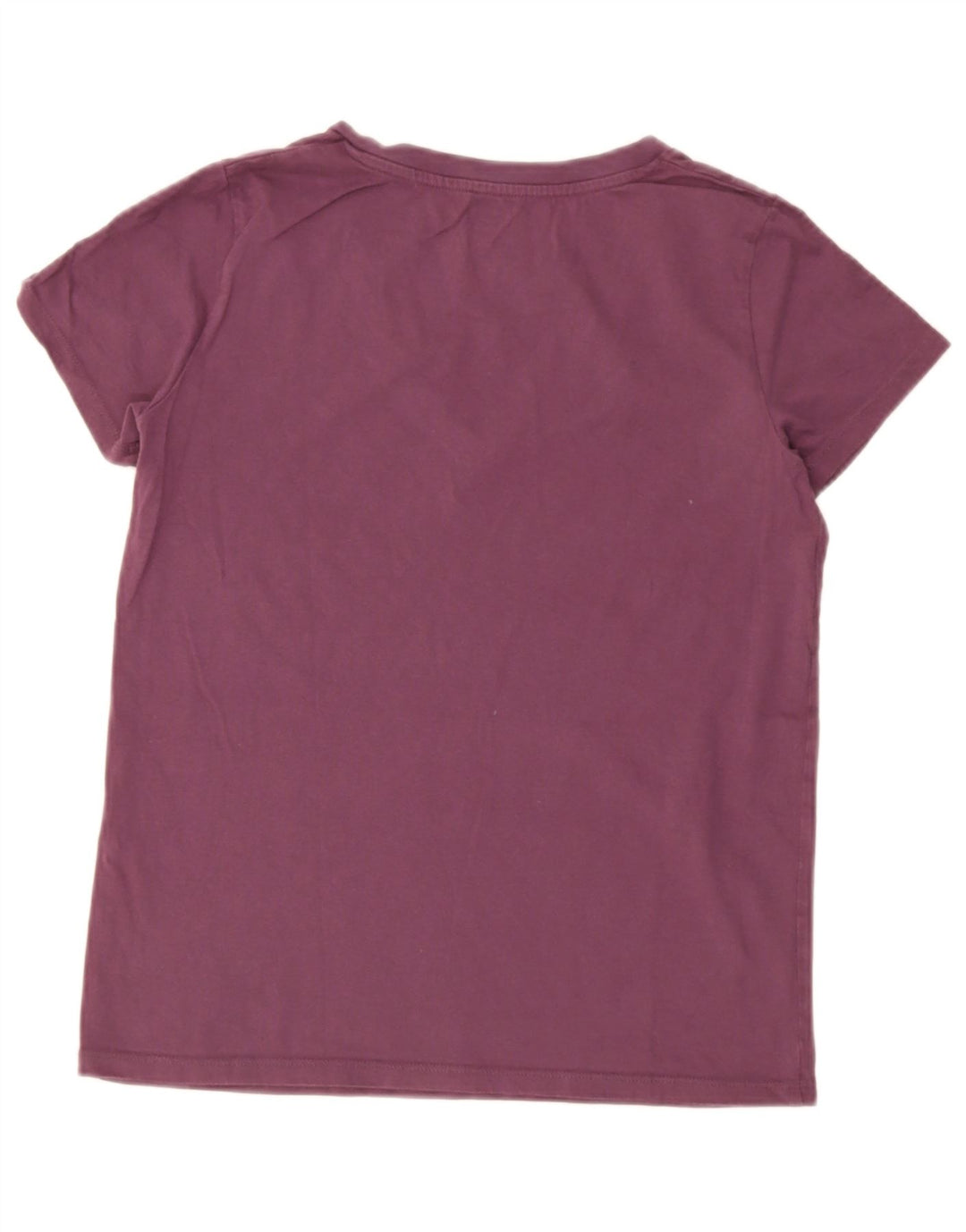 Levi's Womens T-Shirt Top UK 10 Small Burgundy