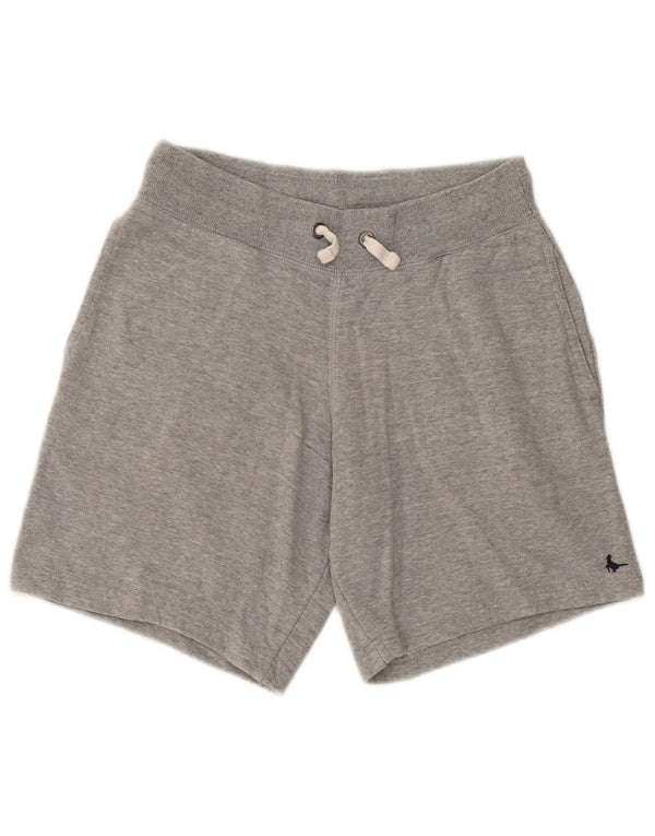 Pantaloncini sportivi da uomo Jack Wills XS in cotone screziato grigio