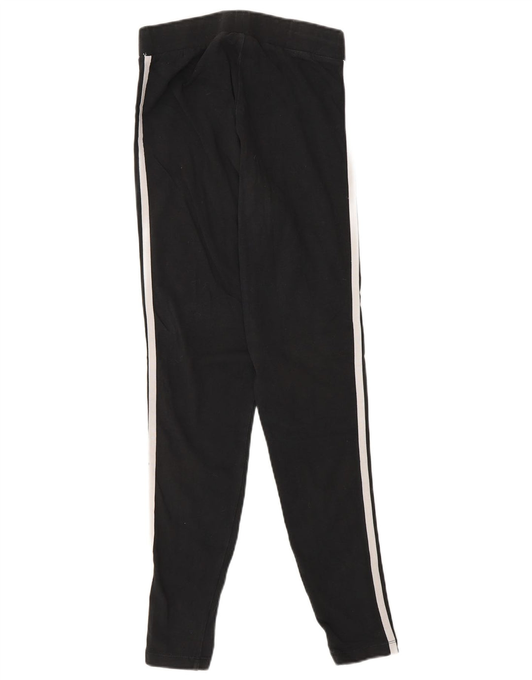 Adidas Womens Leggings UK 10 Small Black Cotton
