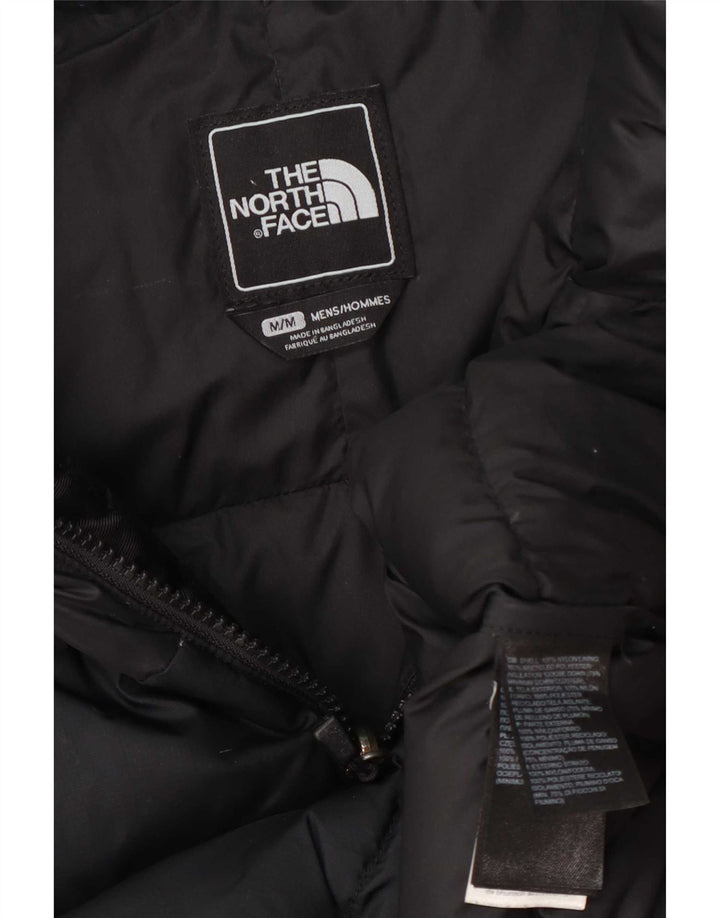 The North Face Mens Padded Gilet UK 38 Medium Black Nylon