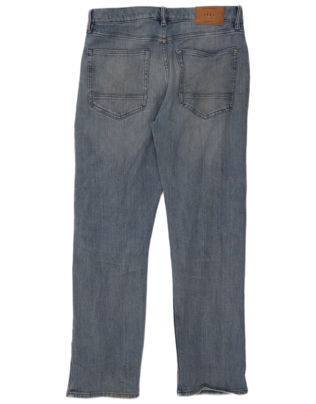 Marks & Spencer Mens Straight Jeans W32 L29 Blue Cotton