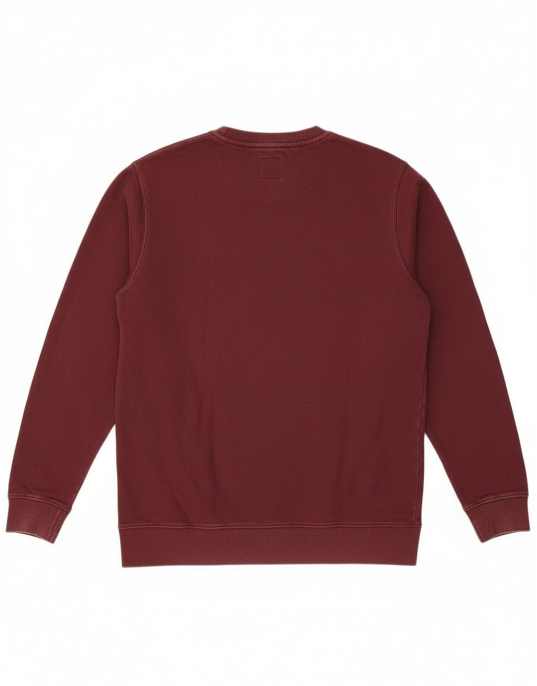 Vans Mens Graphic Sweatshirt Jumper Small Burgundy Cotton