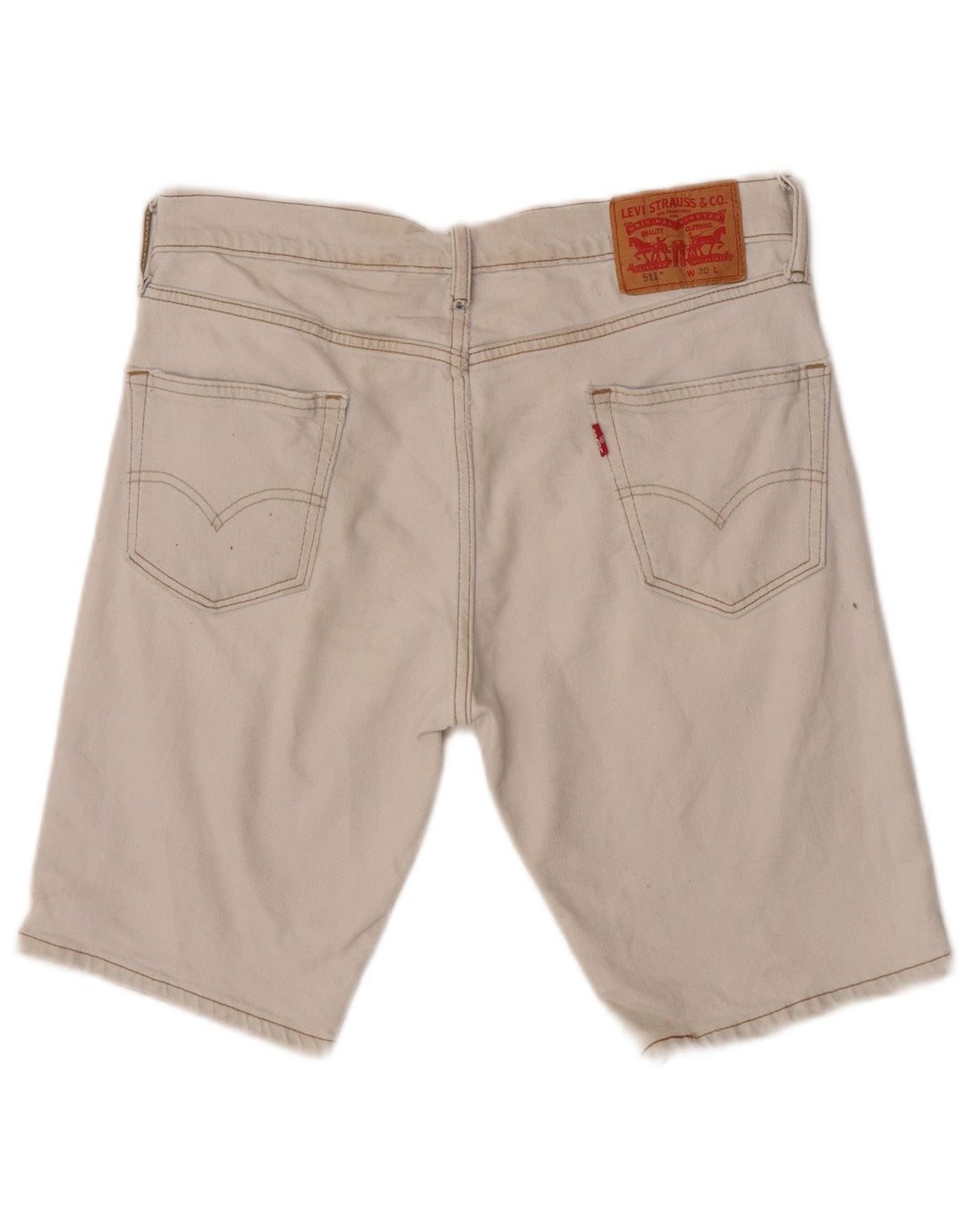 Мужские джинсовые шорты Levi's 511 W30, средний синий хлопок