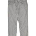 MARLBORO CLASSICS Womens Straight Casual Trousers W38 L30 Blue Pinstripe | Vintage Marlboro Classics | Thrift | Second-Hand Marlboro Classics | Used Clothing | Messina Hembry 