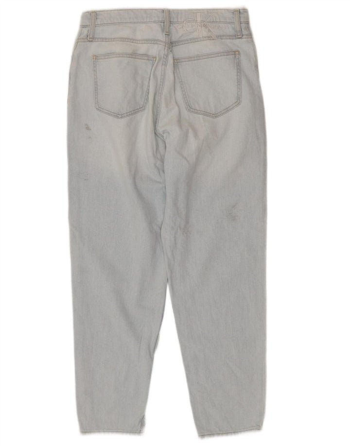 Calça jeans feminina CALVIN KLEIN W30 L28 algodão azul