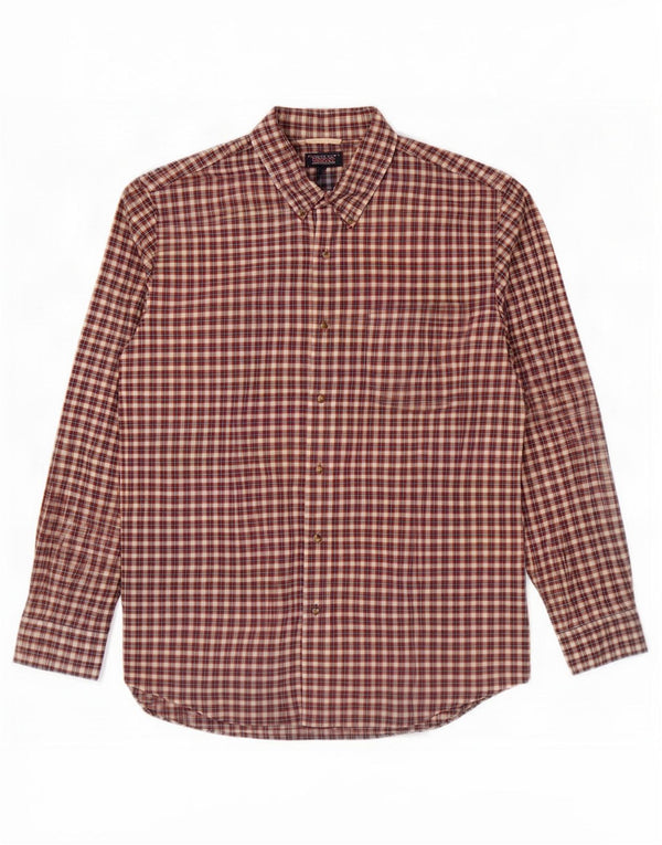 Chaps Camisa para hombre 2XL Algodón a cuadros rojos