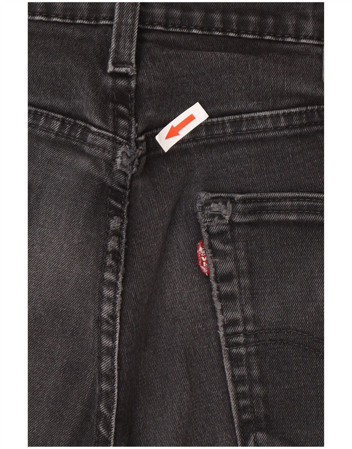Levi's Mens 541 Straight Jeans W34 L36 Grey Cotton