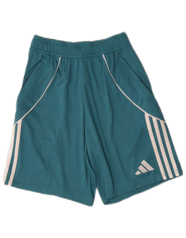 Adidas Mens Regular Fit Sport Shorts XS Green Polyester Sports