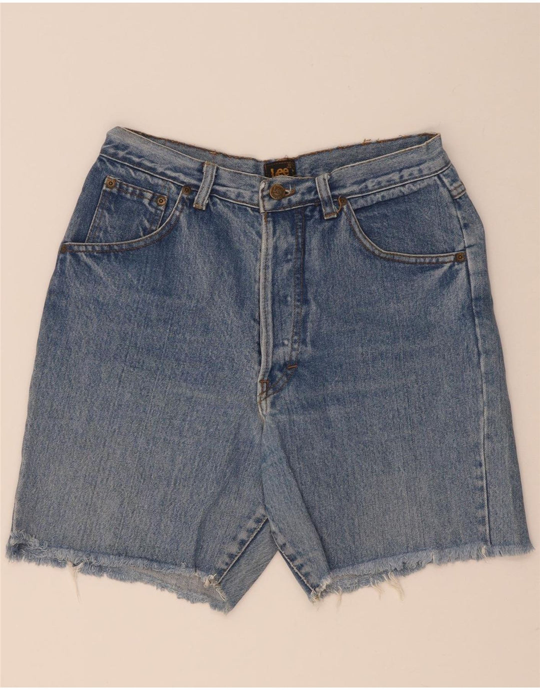 Lee Mens Denim Shorts W32 Medium Blue