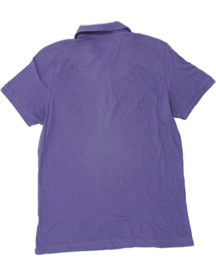 LOTTO Mens Polo Shirt XL Purple Cotton Vintage Lotto and Second-Hand Lotto from Messina Hembry 