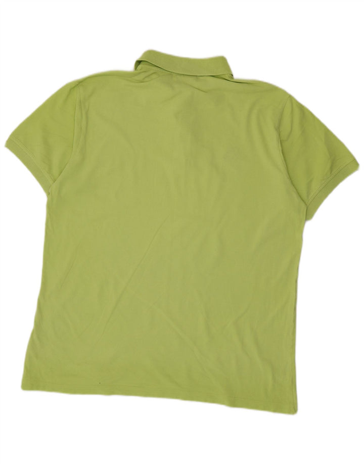 Kappa Mens Polo Shirt XL Green Cotton