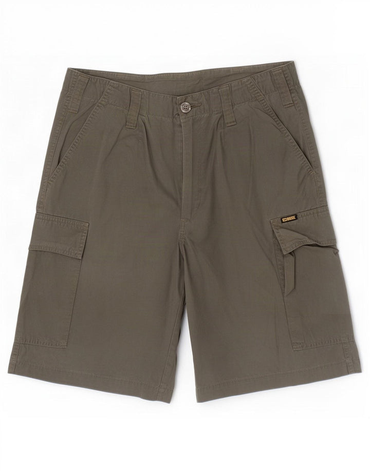 Diesel Hombre Shorts Cargo W30 Algodón Caqui Medio