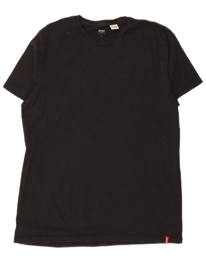 LEVI'S Herre T-Shirt Top XL Sort