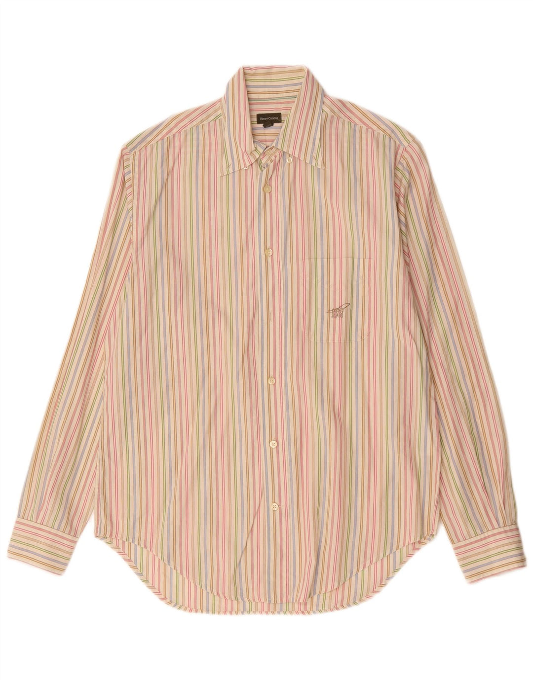 Henry Cottons Chemise Homme Taille 41 Coton Rayé Multicolore Moyen