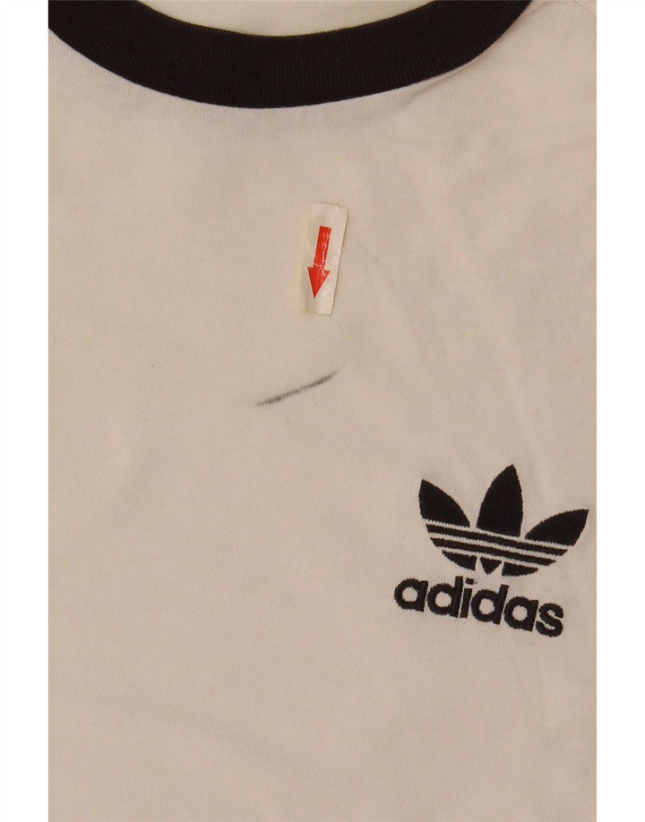 Maglietta Adidas da uomo Top bianca media