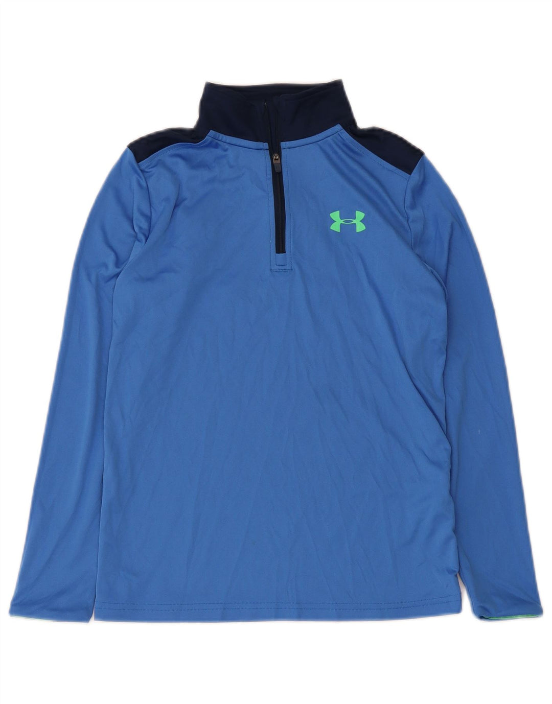 Under Armour Boys Graphic Pullover Tracksuit Top 9-10 Years Medium Blue