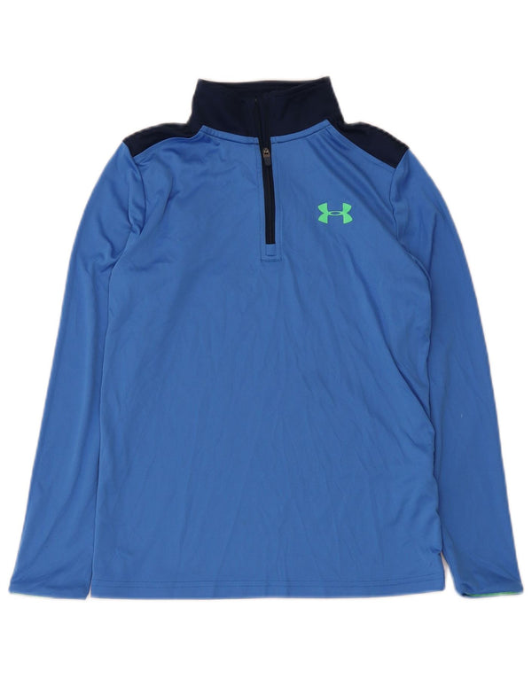 Under Armour Haut de survêtement graphique pour garçon 9-10 ans Bleu moyen