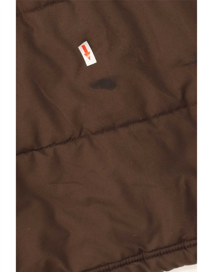 Puma Mens Padded Jacket UK 40 Large Brown