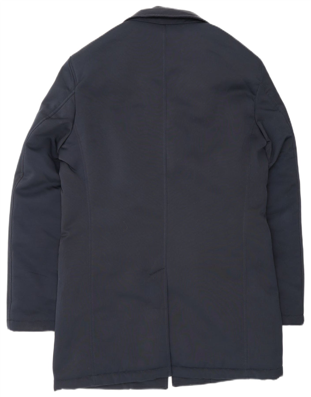 David Hamilton Herren Kampione Mantel IT 46 Small Marineblau Polyester