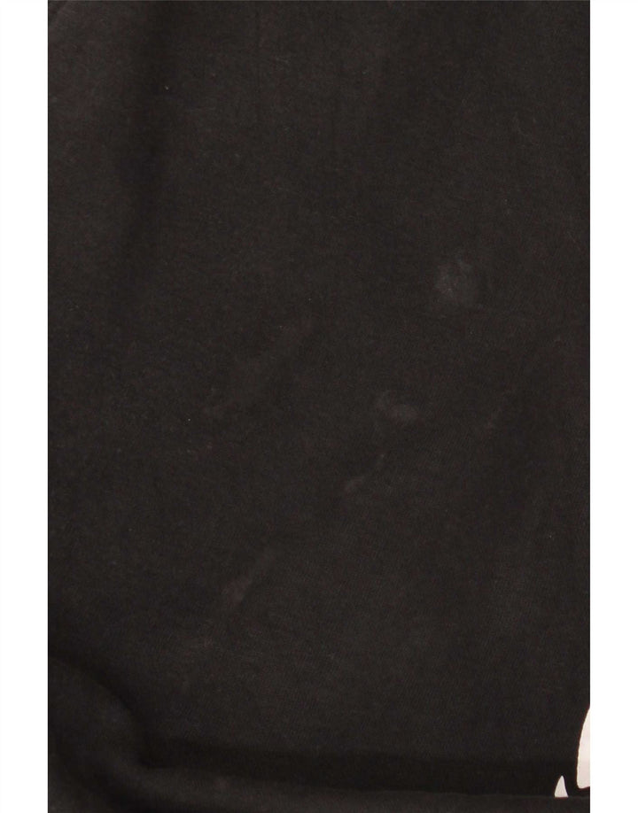 Champion Mens Graphic Tracksuit Trousers Large  Black Cotton