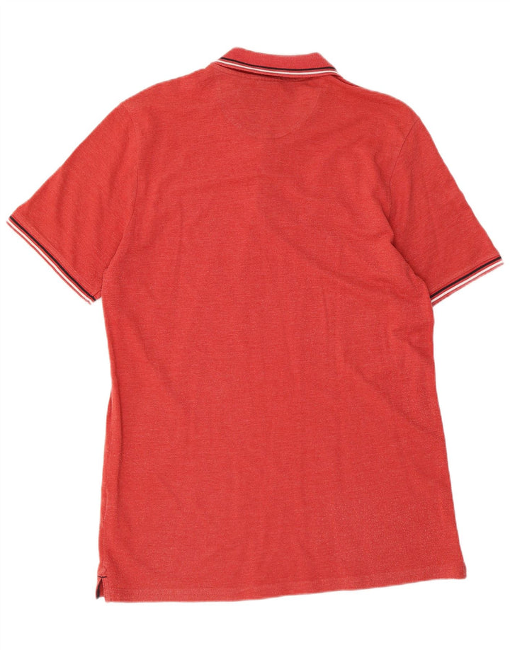 Champion Mens Polo Shirt XL Red Cotton
