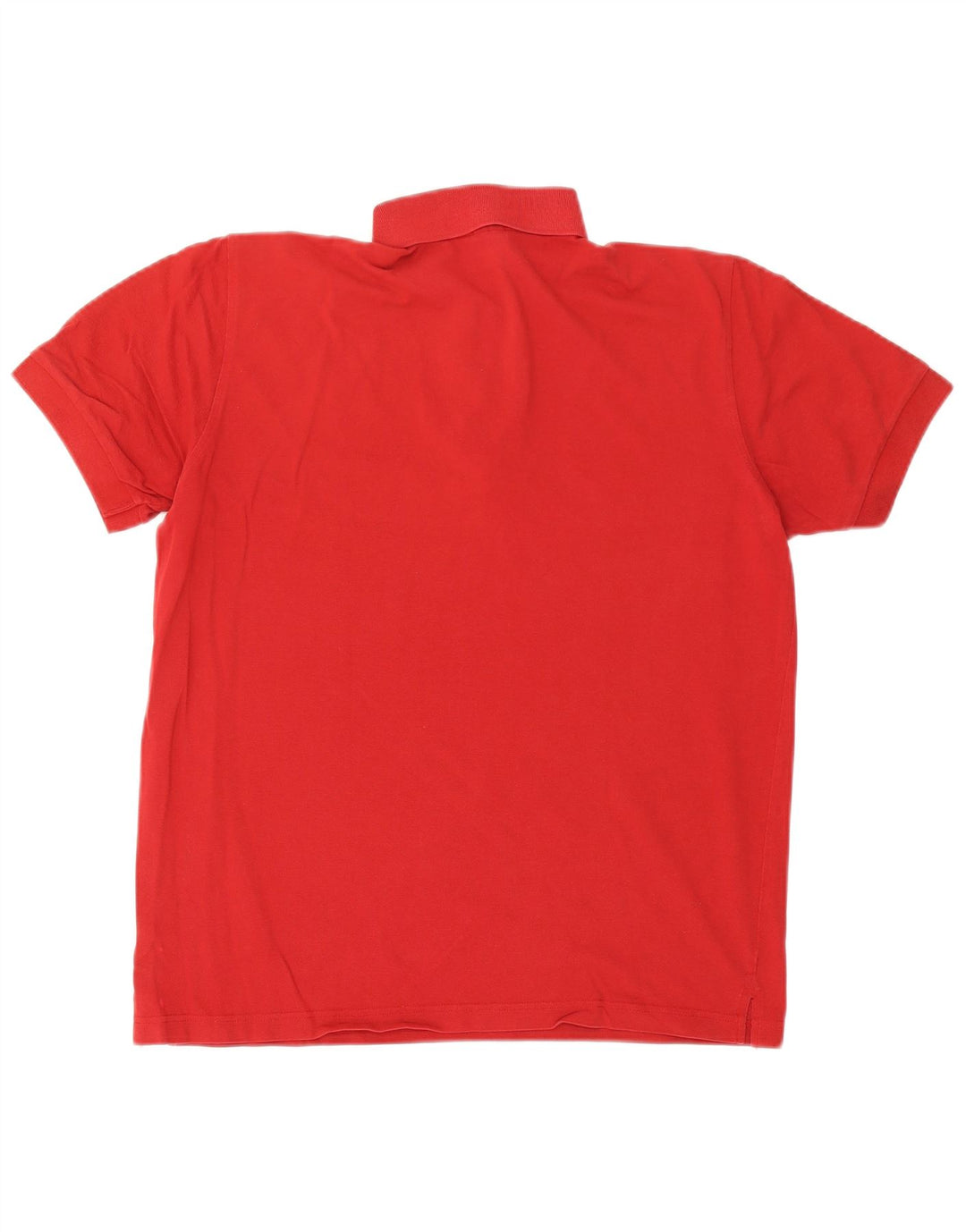 Polo da uomo Hugo Boss in cotone rosso medio