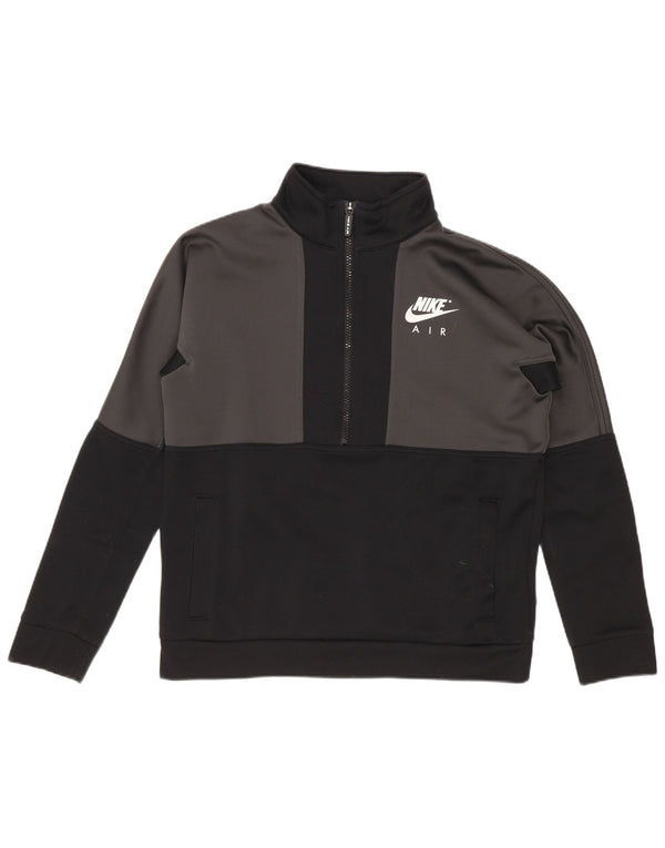 Γραφικό φούτερ Nike Boys Jumper 12-13 ετών Μεγάλο μαύρο χρώμα