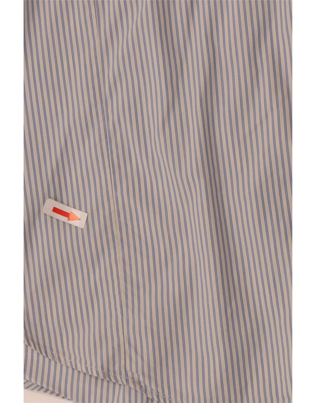 Ted Baker Mens Shirt Size 5 XL Blue Pinstripe Cotton