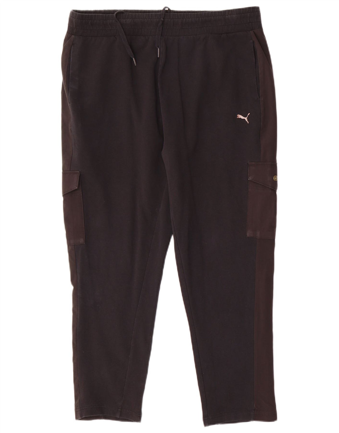 Puma Womens Cargo Tracksuit Trousers UK 14 Large Black