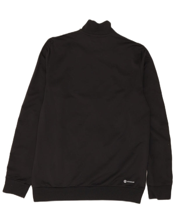 Adidas Boys Aeroready Tracksuit Topjakke 15-16 år Sort Colourblock