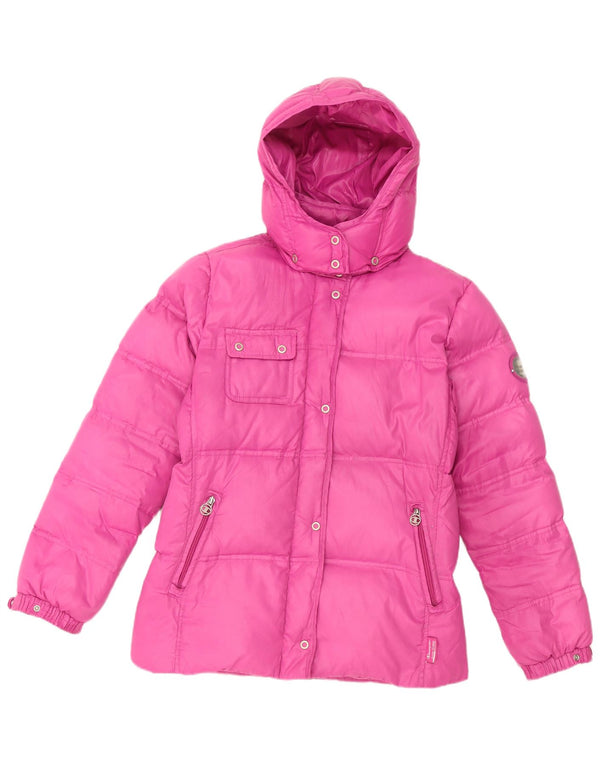Champion Piger hættejakke 13-14 år XL Pink Polyester