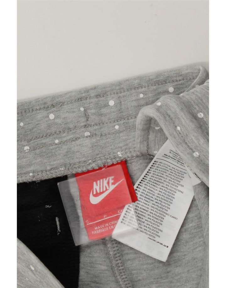 Nike Herren Cargo Sport Shorts Kleine grau gefleckte Baumwolle