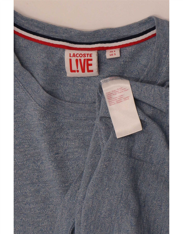 T-shirt męski Lacoste, rozmiar 3, mały, niebieski