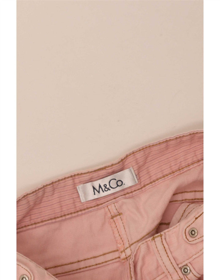 M&Co Womens Regular Bermuda Shorts W36 XL Pink Floral