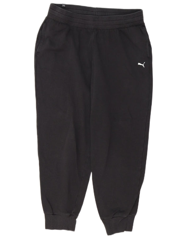 Puma Herren-Trainingshose, Jogginghose, Größe L, Schwarz, Baumwolle