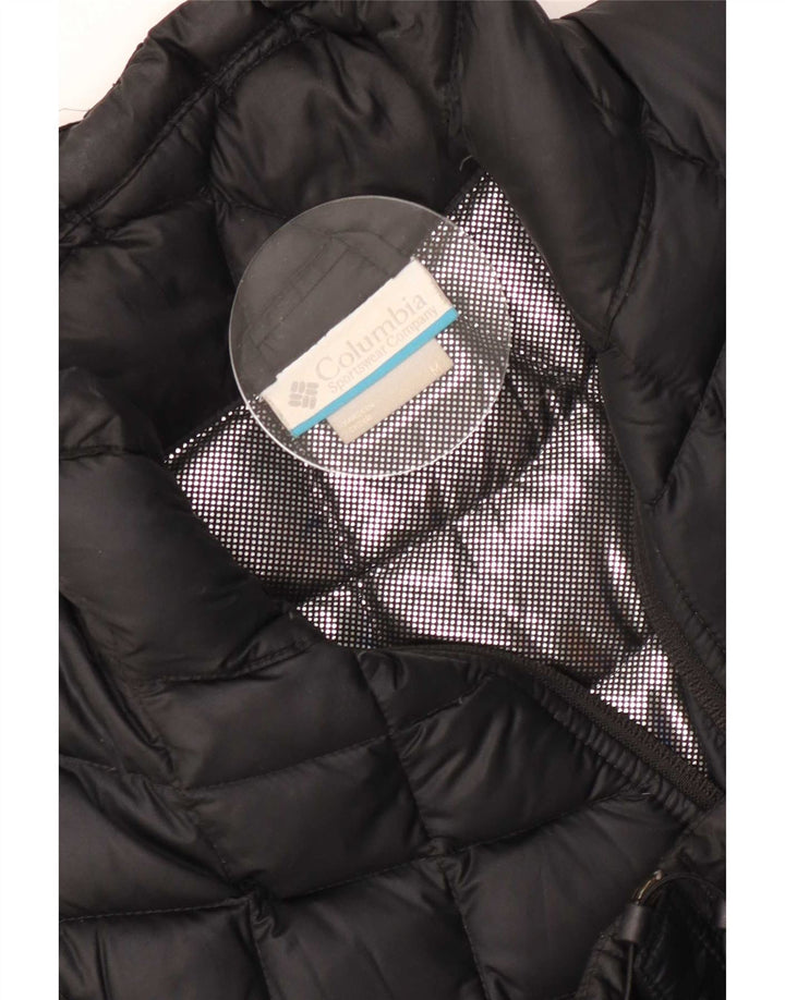Columbia Polstret Herrejakke UK 38 Medium Sort Colourblock Nylon
