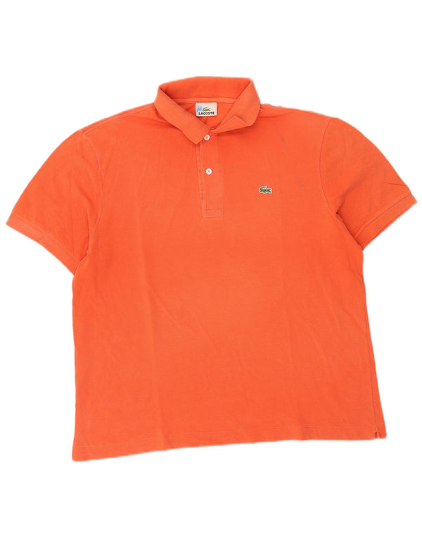 Lacoste Polo Homme Taille 6 XL Coton Orange