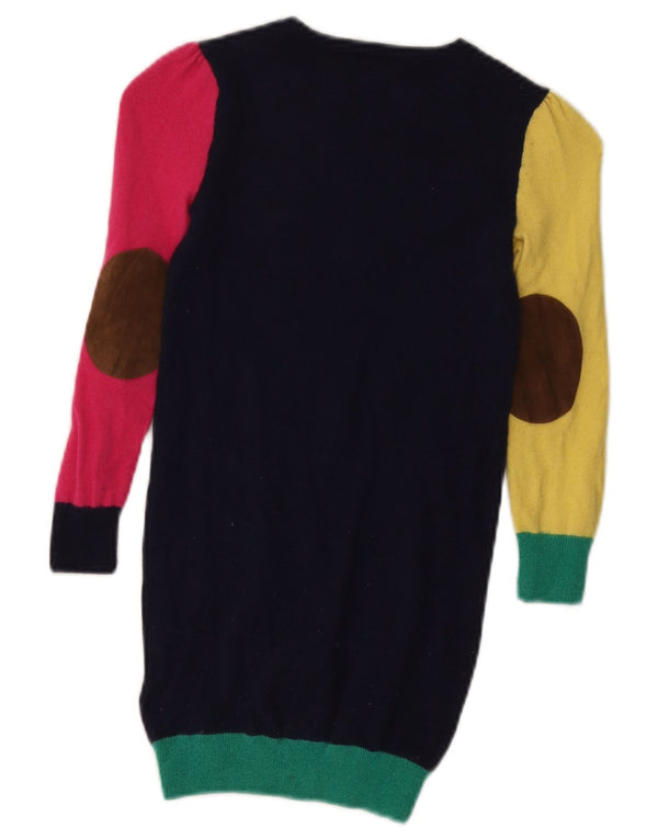Polo Ralph Lauren Girls Jumper Dress 5-6 Years Multicoloured Colourblock