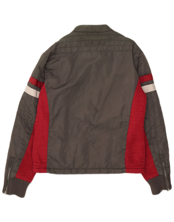 Giubbotto bomber da uomo Energie UK 40 Large Grey Colourblock
