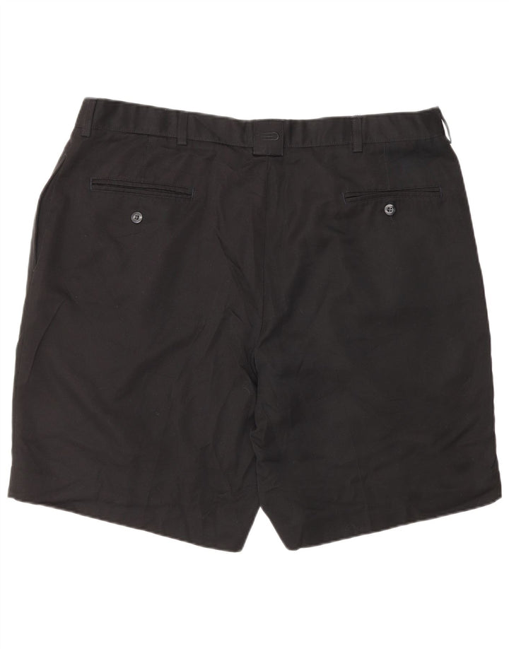 DOCKERS Mens Golf Pegged Chino Shorts W40 XL Black Polyester