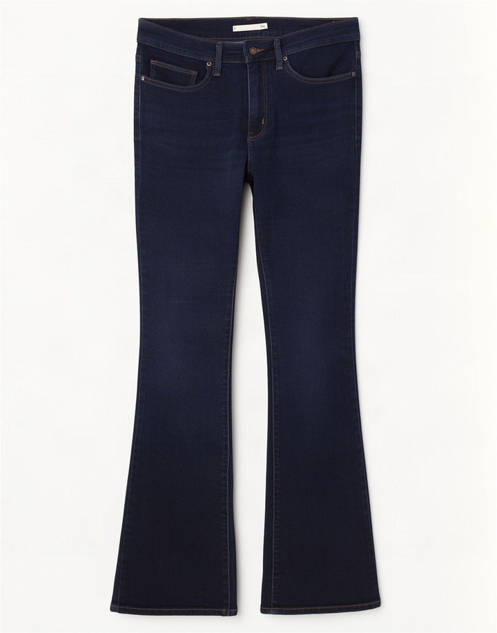 Levi's Jean Bootcut Minceur Femme W30 L31 Bleu Marine