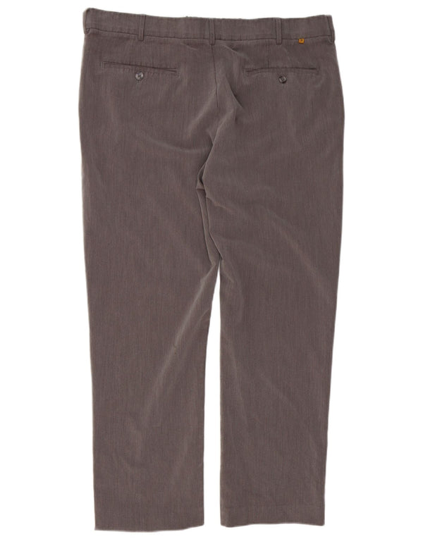 Farah Herre Classic Fit Suit Bukser W38 L29 Grå Polyester