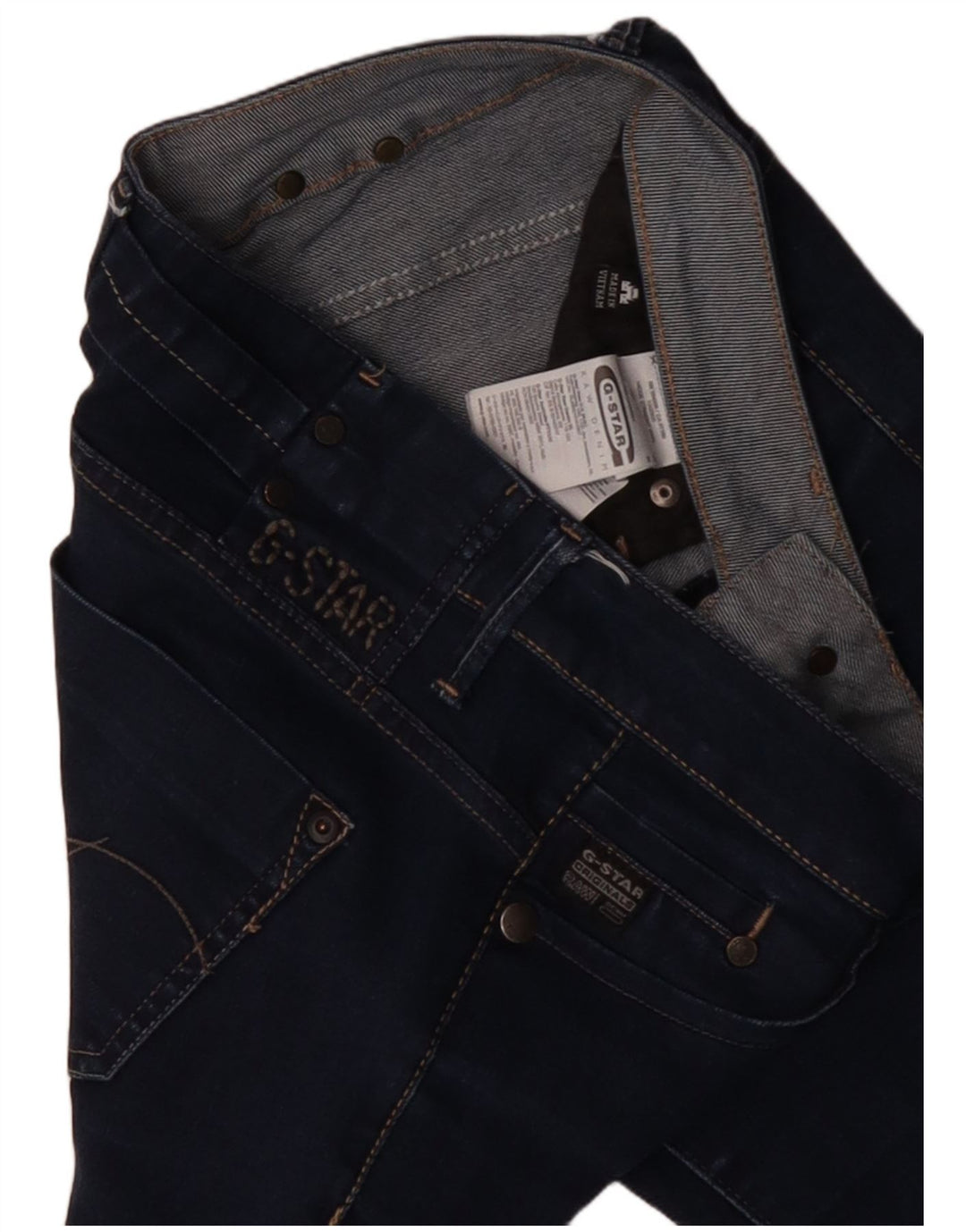 G-STAR Womens Slim Jeans W29 L32 Navy Blue Cotton