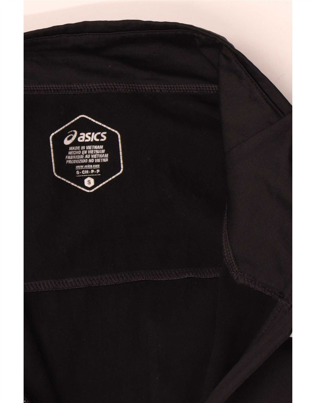 Asics Mens Tracksuit Top Jacket Small Black