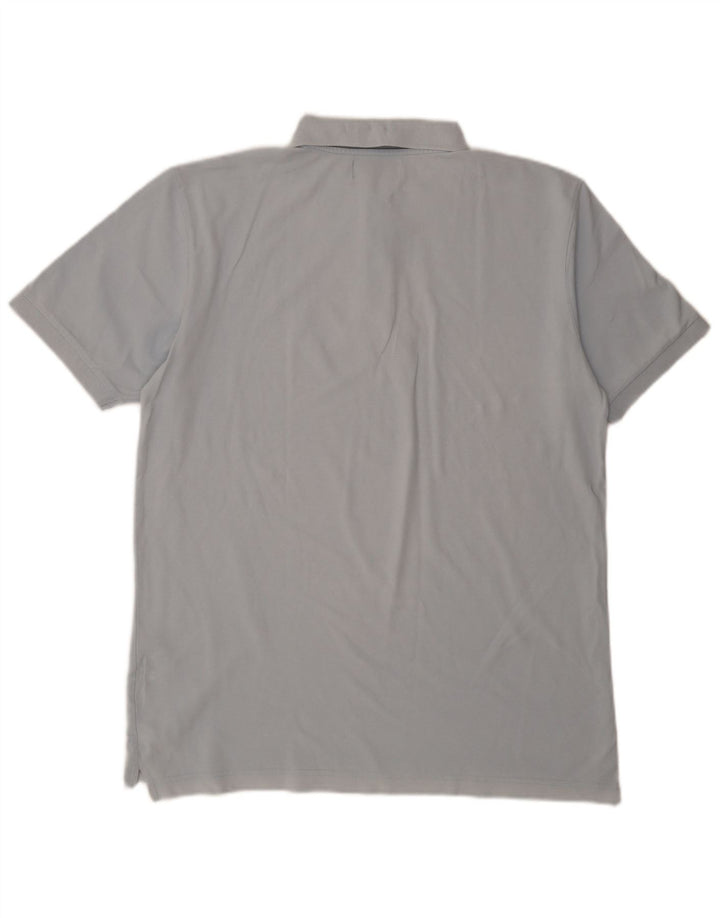 Kappa Mens Polo Shirt XL Blue Cotton