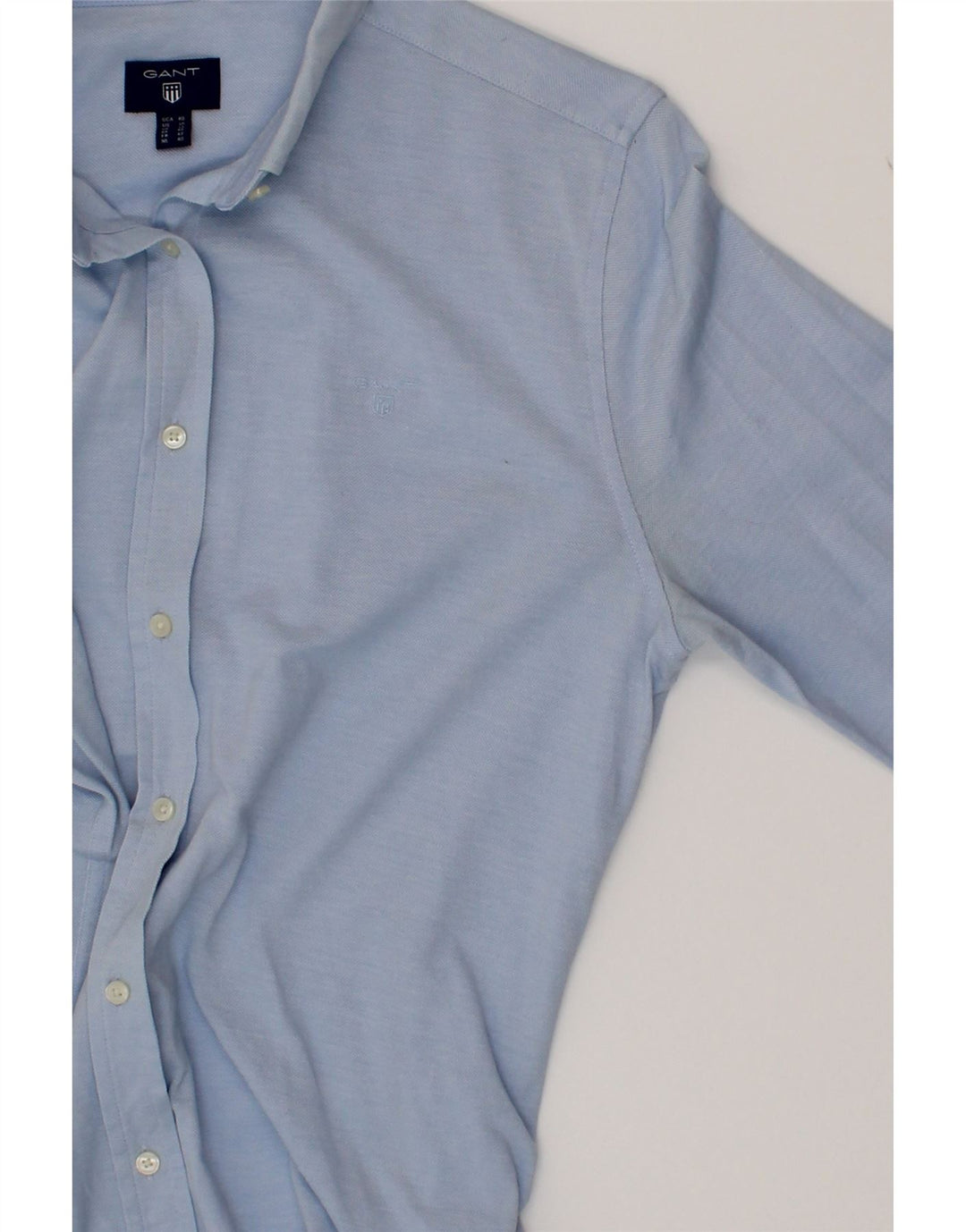 GANT Womens Shirt US 10 Large Blue Cotton Vintage Gant and Second-Hand Gant from Messina Hembry 