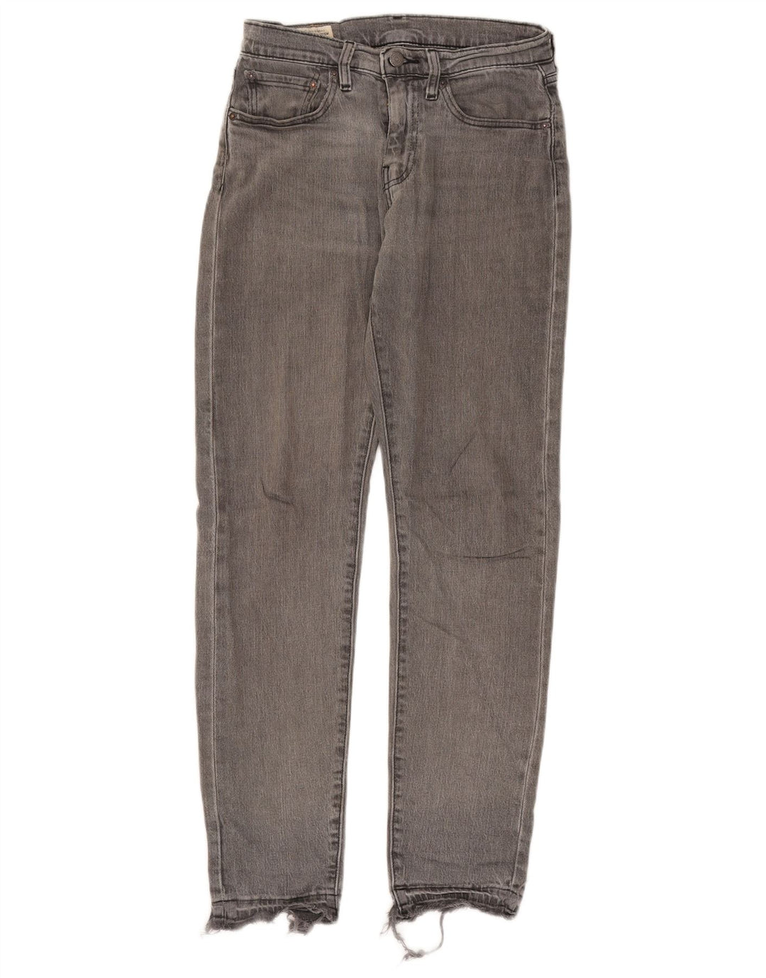 Levi's Mens Slim Jeans W28 L32 Grey Cotton