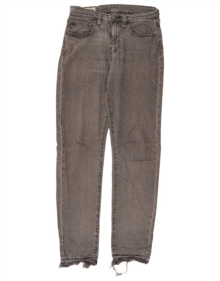 Levi's Mens Slim Jeans W28 L32 Grey Cotton