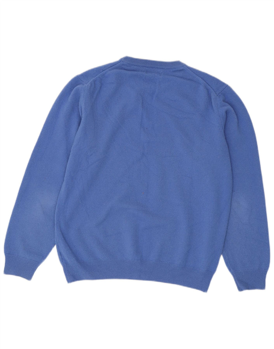 GANT Mens Crew Neck Jumper Sweater Large Blue Wool