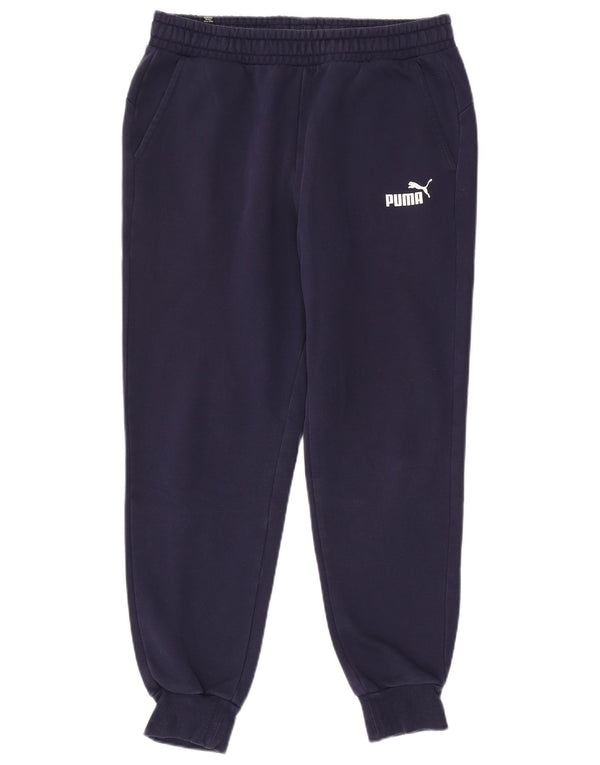 Puma Mens Tracksuit Trousers Joggers Large  Navy Blue